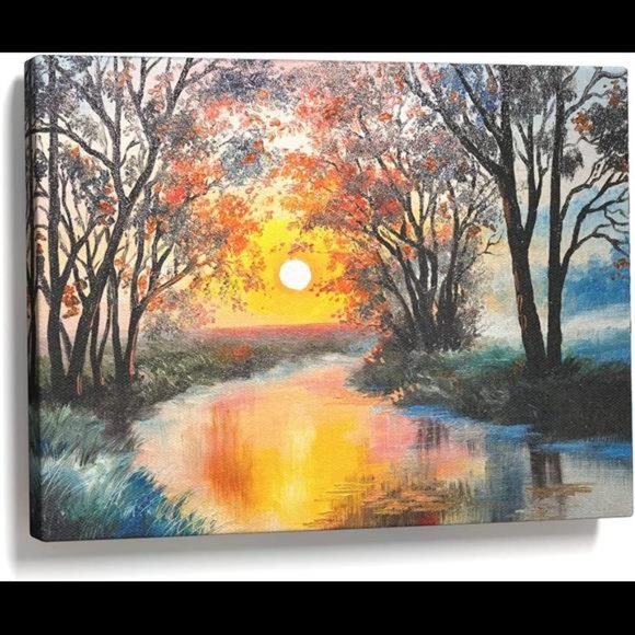 HOBBYMATE Canvas Wall Art Print Picture, The Cloud Tree Canvas Wall Art Oil